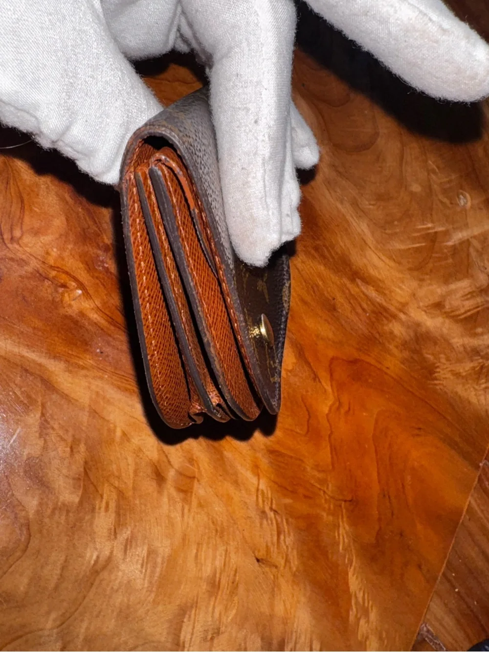 Louis Vuitton coin purse pocket wallet, vintage 1989 rare find